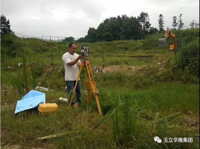 樊牌新城玉立集团磨料车间正式动土开工