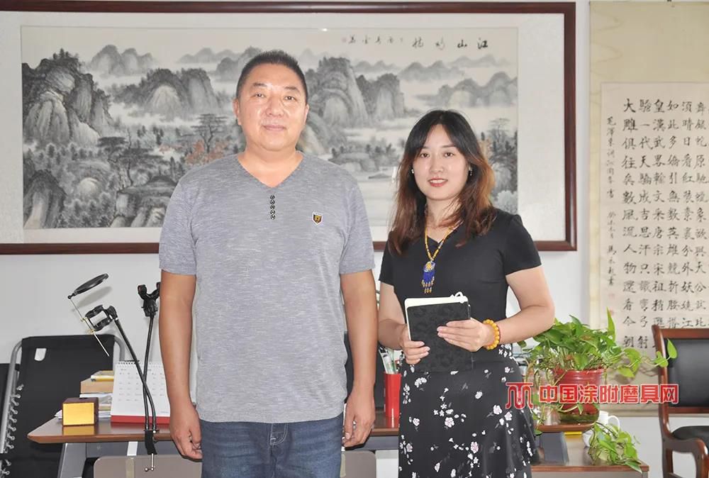 中国涂附磨具网走访森鸿研磨